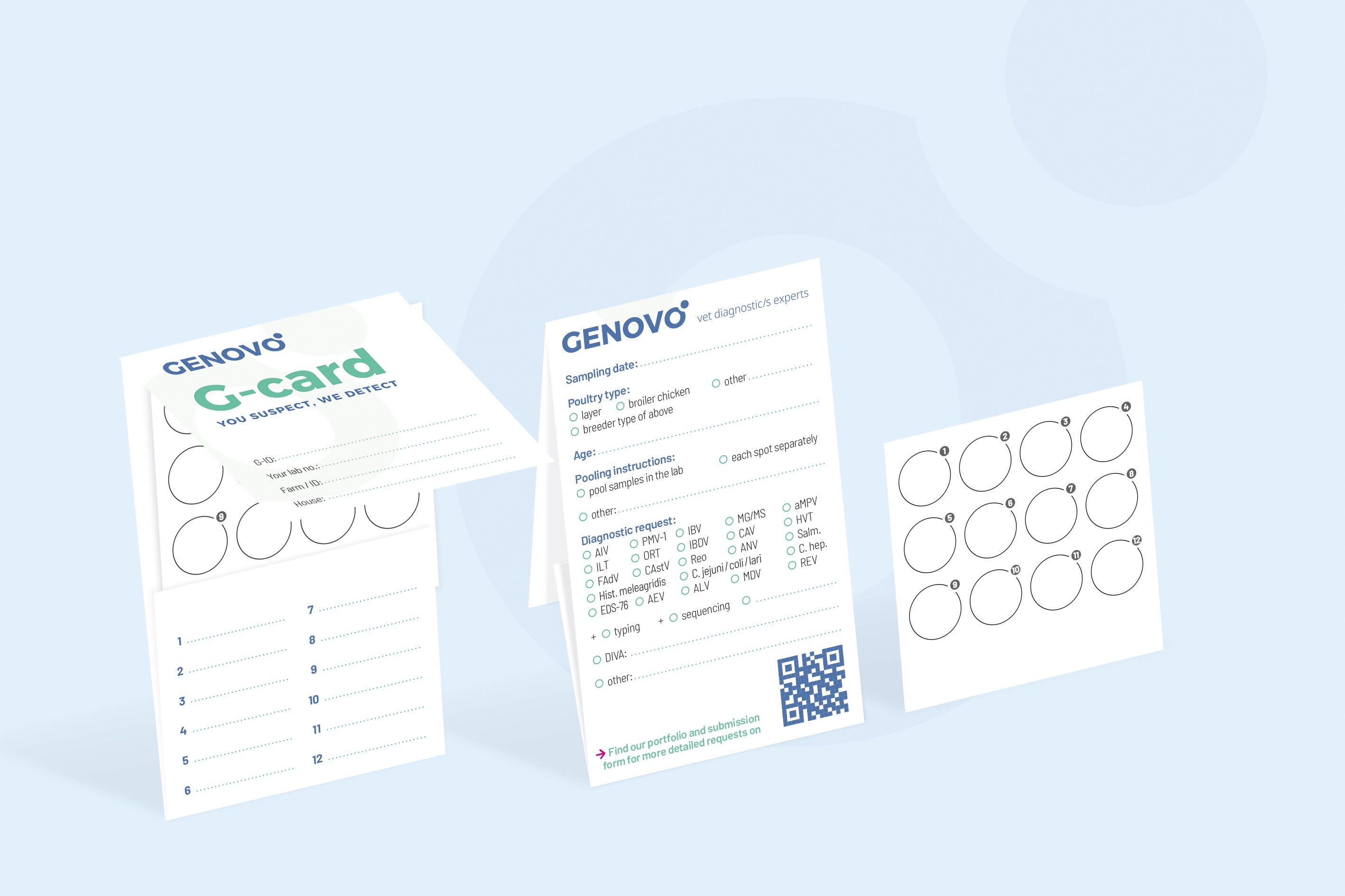 Genovo G-Card (Pack of 100 cards)